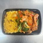 Best C13. Chicken with Garlic Sauce (Combo Plate) in Oakdale, CT